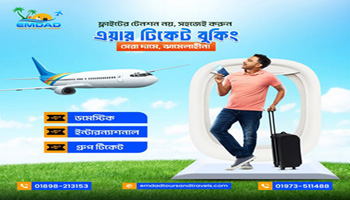 Air ticket booking services from Bangladesh for domestic and international flights